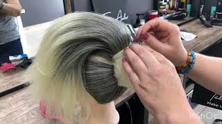Düz Topuz Gelin Topuzu Bridal Bun