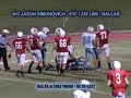 Jason Simonovich - DE / TE - 2012 Highlights - Dallas (PA) HS