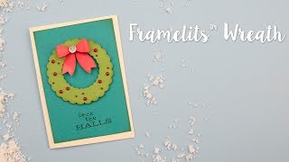 Sizzix Lifestyle - How to Make a Wreath Using Framelits