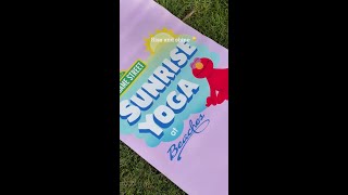 Little Ones Can Rise & Shine At Beaches Resorts With Elmo & Friends For Sesame Street Sunrise Yoga.