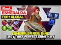 Esmeralda New King, Lady Thief Perfect Gameplay [ Top 1 Global Esmeralda ] iBaaL.- Mobile Legends