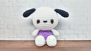 Chubby White Puppy How To Crochet Amigurumi Tutorial