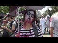 Warning: Walking Dead! Annual 'zombie walk' in Chile gathers 20.000
