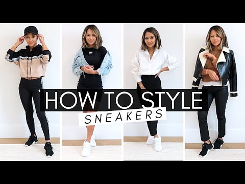 How to Style Sneakers - YouTube