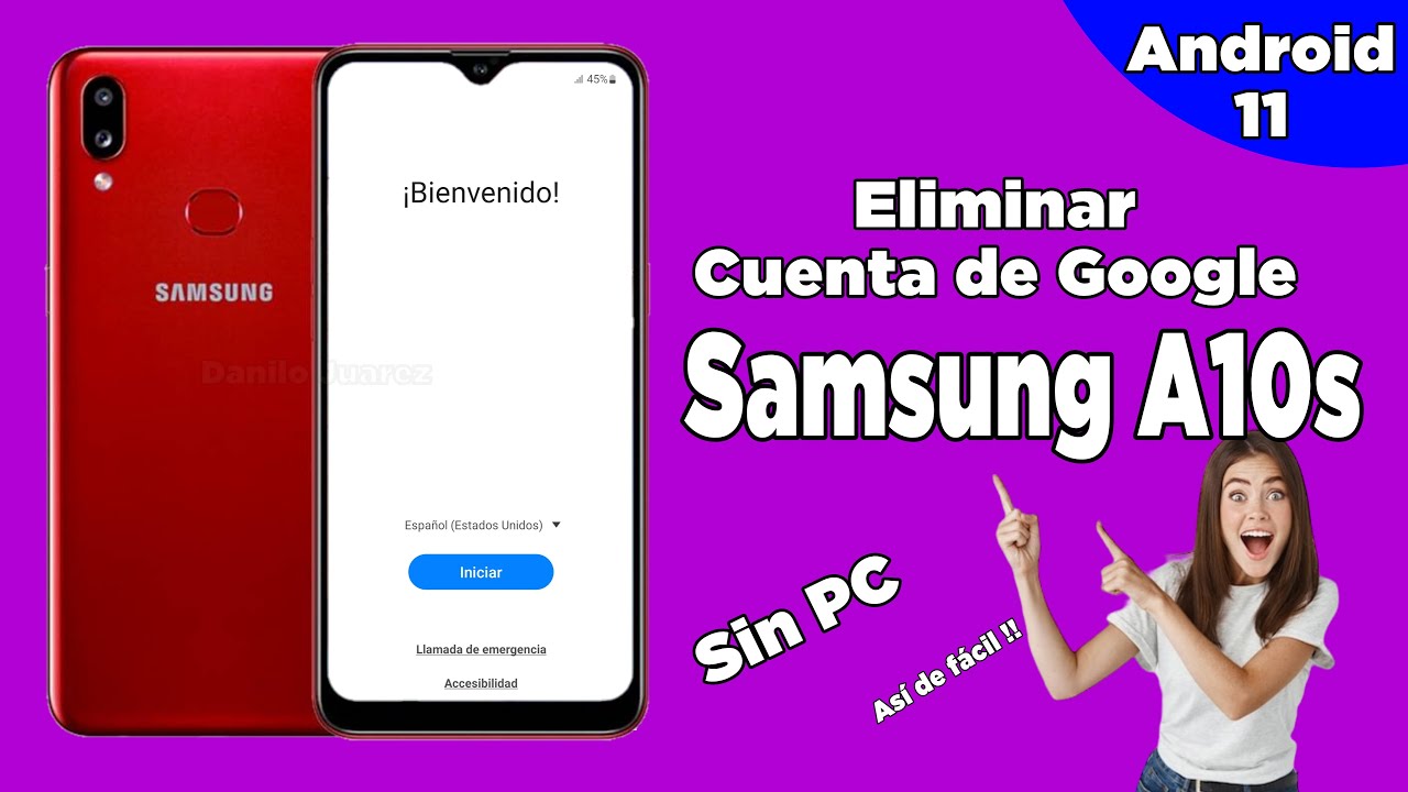 DELETE GOOGLE ACCOUNT SAMSUNG GALAXY A10S WITHOUT PC DELETE GOOGLE ACCOUNT SAMSUNG GALAXY A10S WITHOUT PC