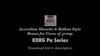 Bonus! Accordion Musette & Balkan Style