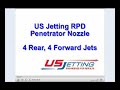PRD Penetrator Nozzle 4 Rear & 4 Forward