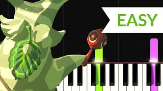 Korok Forest - The Legend Of Zelda Breath Of The Wild Easy Piano Tutorial
