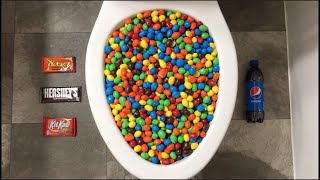 Will It Flush? - Coca Cola, Fanta, Mirinda Balloons And Candy