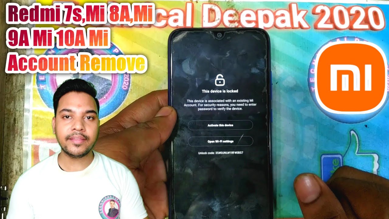 Redmi 7s Mi Account Remove Redmi 7s Mi Account Remove