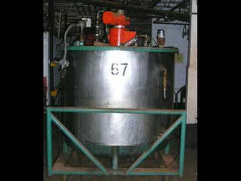 500 gallon  Portable Jacketed Stainless Steel tank  #8069