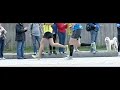 Boston Marathon 2010 Running Form in Slow Motion - Barefoot Runner