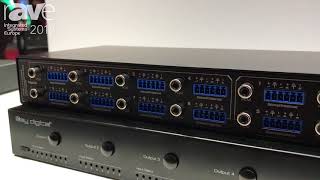 Ise 2018 Key Digital Features Kd-Max8X8 Audio Matrix With Dsp And Ip Controllable Features