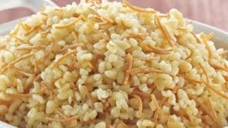 Bulgur Pilavı Şehriyeli Tereyağlı Nasıl Yapılır Özgün Şef