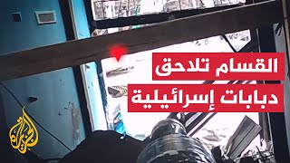 كتائب القسام تستهدف دبابتين إسرائيليتين بقذائف 