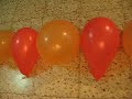 Balloon Death Row - CNI 500mW Green Laser Popping 23 Balloons