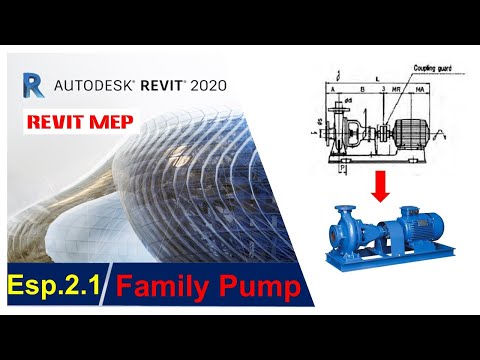 Revit MEP 2020 | Bài 2.1: Family Pump P1 | Nhat Tran