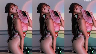 Afreecatv Korean Bj Hyeming 혜밍 Hot Dance And Twerk With Fan
