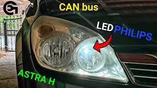 Canbus Control Unit Led Philips W5W Parking Light Bulb Install Opelvauxhall Astra H