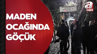 Zonguldak'ta maden ocağında göçük! 1 işçi mahsur kaldı | A Haber