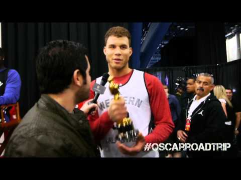 Oscar Visits NBA All-Star Weekend