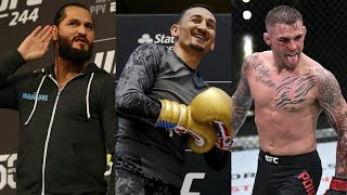 UFC ведет переговоры с Масвидалем, боец UFC готовился к бою по ZOOM, Порье о боях без зрителей