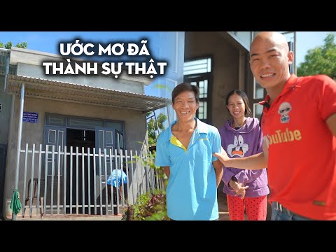 CẢ NHÀ 6 NGƯỜI SỐNG TRONG CĂN NHÀ ĐỔ NÁT , HÔM NAY ĐÃ THỰC HIỆN ĐƯỢC ƯỚC MƠ !