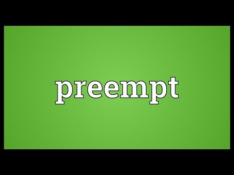 Header of preempt