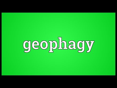 Header of geophagy