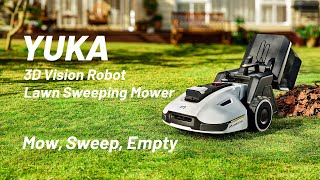 Introducing YUKA Robot Lawn Sweeping Mower