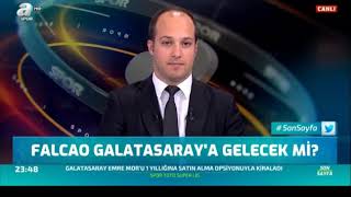 Falcao Galatasaray'da son dakika