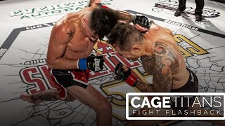 𝗘𝗣𝗜𝗖 𝟭 𝗥𝗢𝗨𝗡𝗗 𝗪𝗔𝗥 "Slippery" Peter Barrett vs Spencer Higa Cage Tians 50 #FightFlashback