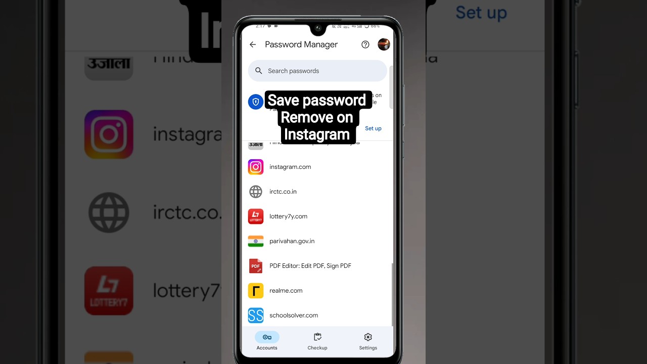 how to remove instagram saved password from google how to remove instagram saved password from google