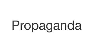 Watch Propaganda You Mock Me video