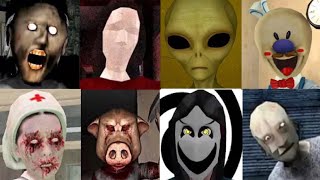 Caught Battle Horror Kiss 2 - Granny 3 - Ice Scream 5 - Evil Father - Bungu Horror Game
