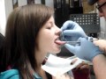 Me getting my tongue pierced!