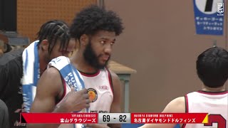 Toyama Grouses Vs. Nagoya Diamond Dolphins - Condensed Game