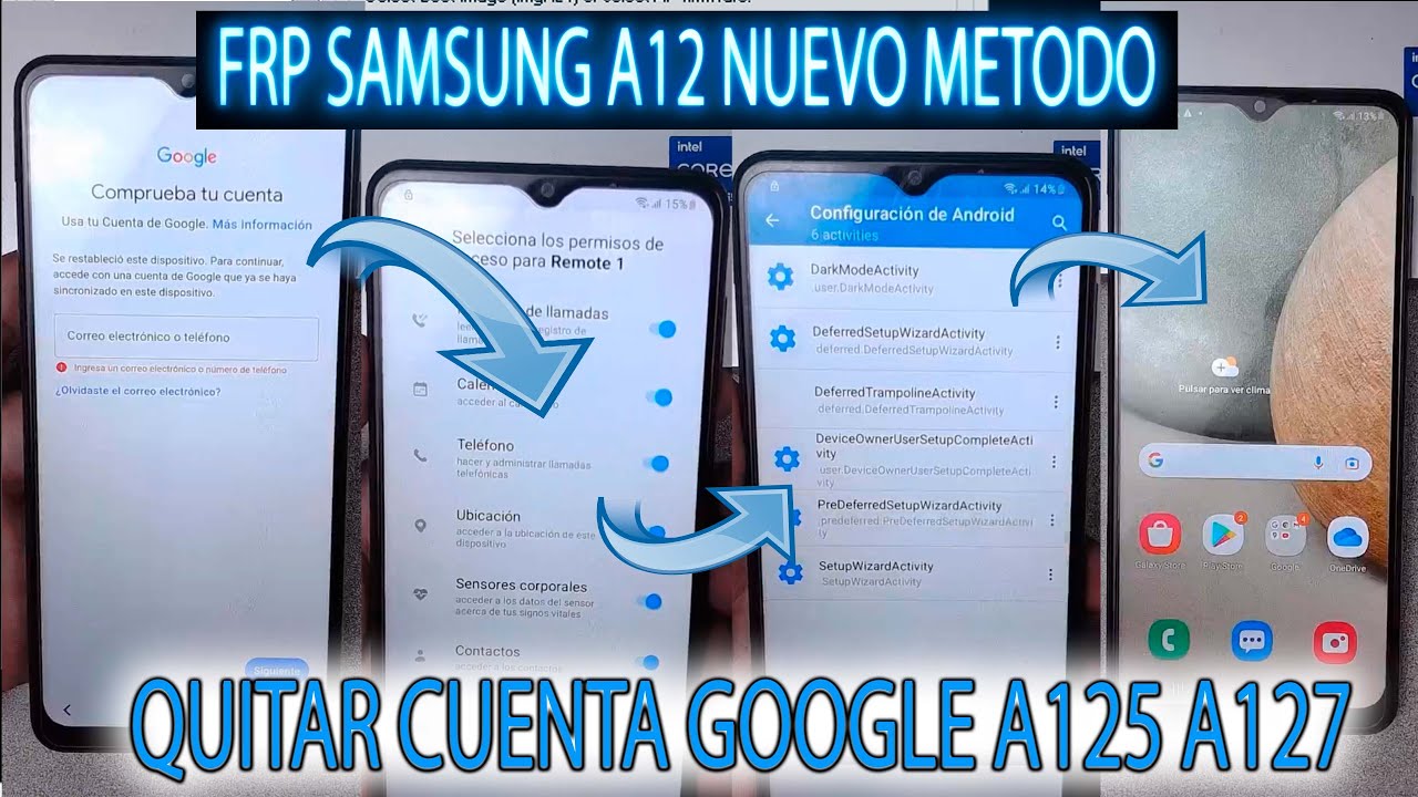 FRP SAMUSNG A12 REMOVE GOOGLE ACCOUNT NEW METHOD WITHOUT PC FRP SAMUSNG A12 REMOVE GOOGLE ACCOUNT NEW METHOD WITHOUT PC