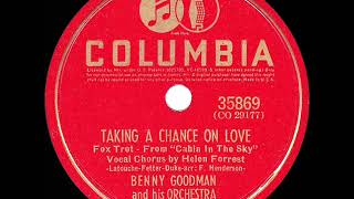 Watch Benny Goodman Taking A Chance On Love video