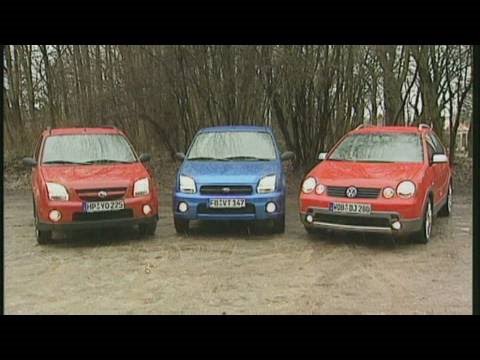 Subaru Justy 2009. VW Polo Fun vs. Subaru Justy