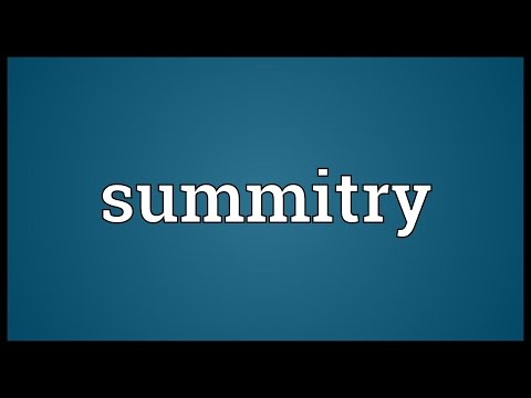 Header of summitry