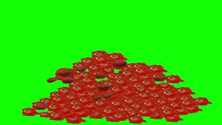 Tomato Throws Green Screen