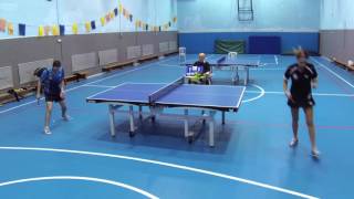 Table Tennis - Marina Kravchenko Vs Ron Borover
