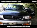1998 Mitsubishi Montero Sport Used Cars Manassas VA