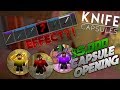 I GOT AN EFFECT?? - 5000 COIN CAPSULE OPENING ON KNIFE CAPSULES - Knife Capsules ROBLOX
