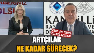 Artçılar Ne Kadar Sürecek? Kandilli Rasathanesi Deprem Araştırma Enst. Müdürü Prof.dr. Haluk Özener