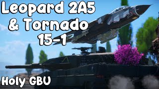 Leopard 2A5 & Tornado 15-1. As A Cas Plane It Is Very Good