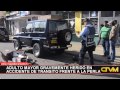 ADULTO MAYOR GRAVEMENTE HERIDO EN ACCIDENTE DE TRANSITO FRENTE A LA PERLA ADULTO MAYOR GRAVEMENTE HERIDO EN ACCIDENTE DE TRANSITO FRENTE A LA PERLA