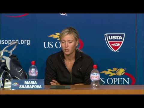 2009 全米オープン Press Conferences: M． シャラポワ （Second Round）