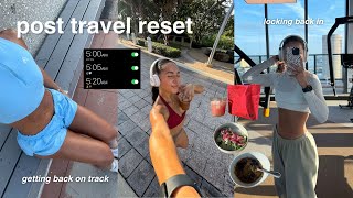Getting Back On Track Post Travel Reset, Healthy Food Shop, 5Am Mornings, & Building Consistency